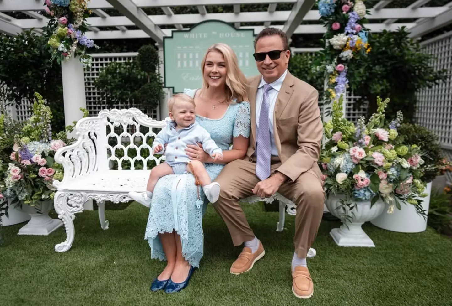 The couple already share a one-year-old son (Instagram/@karolineleavitt)