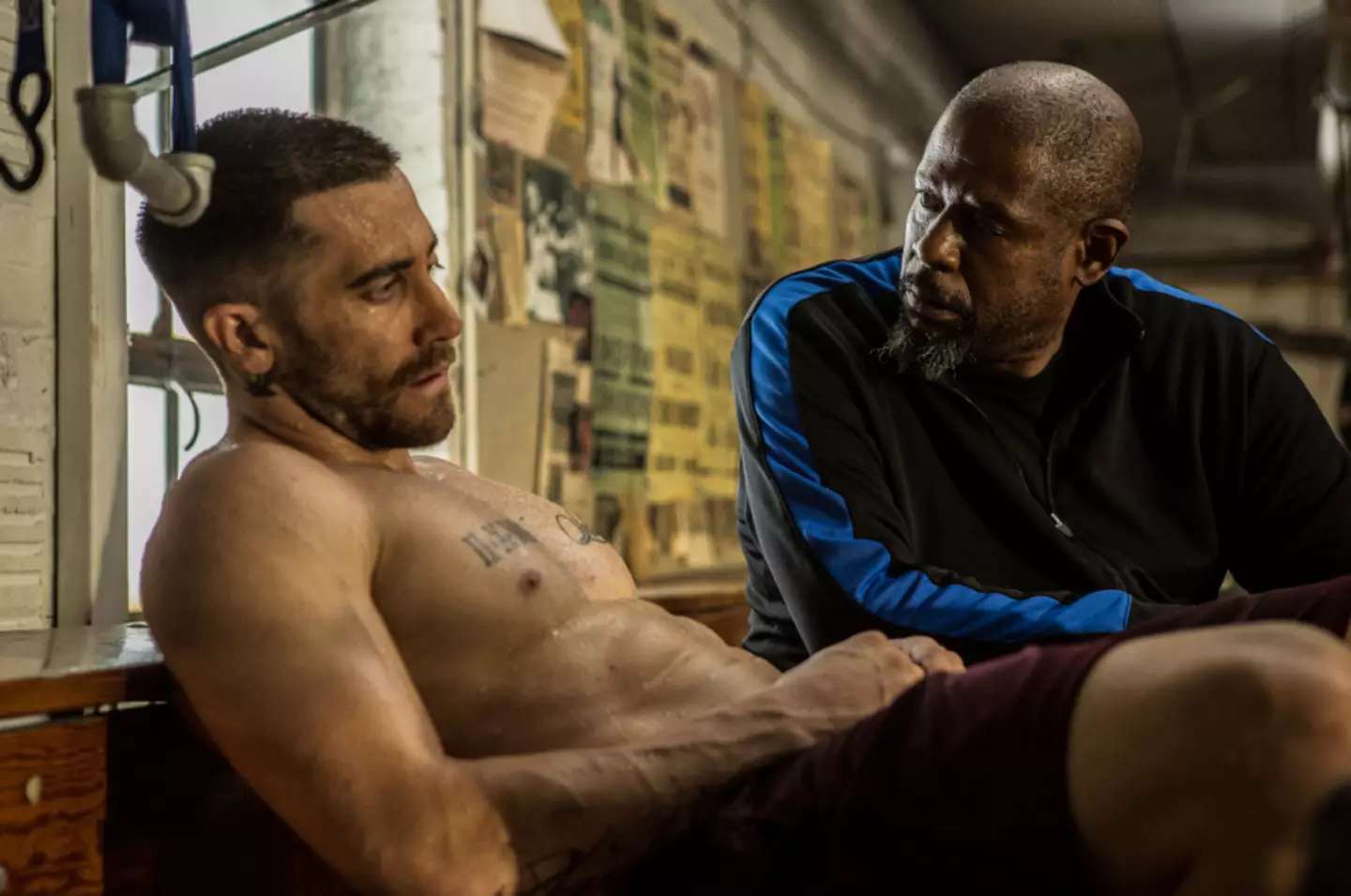 Gyllenhaal in 2015's Southpaw (The Weinstein Company)