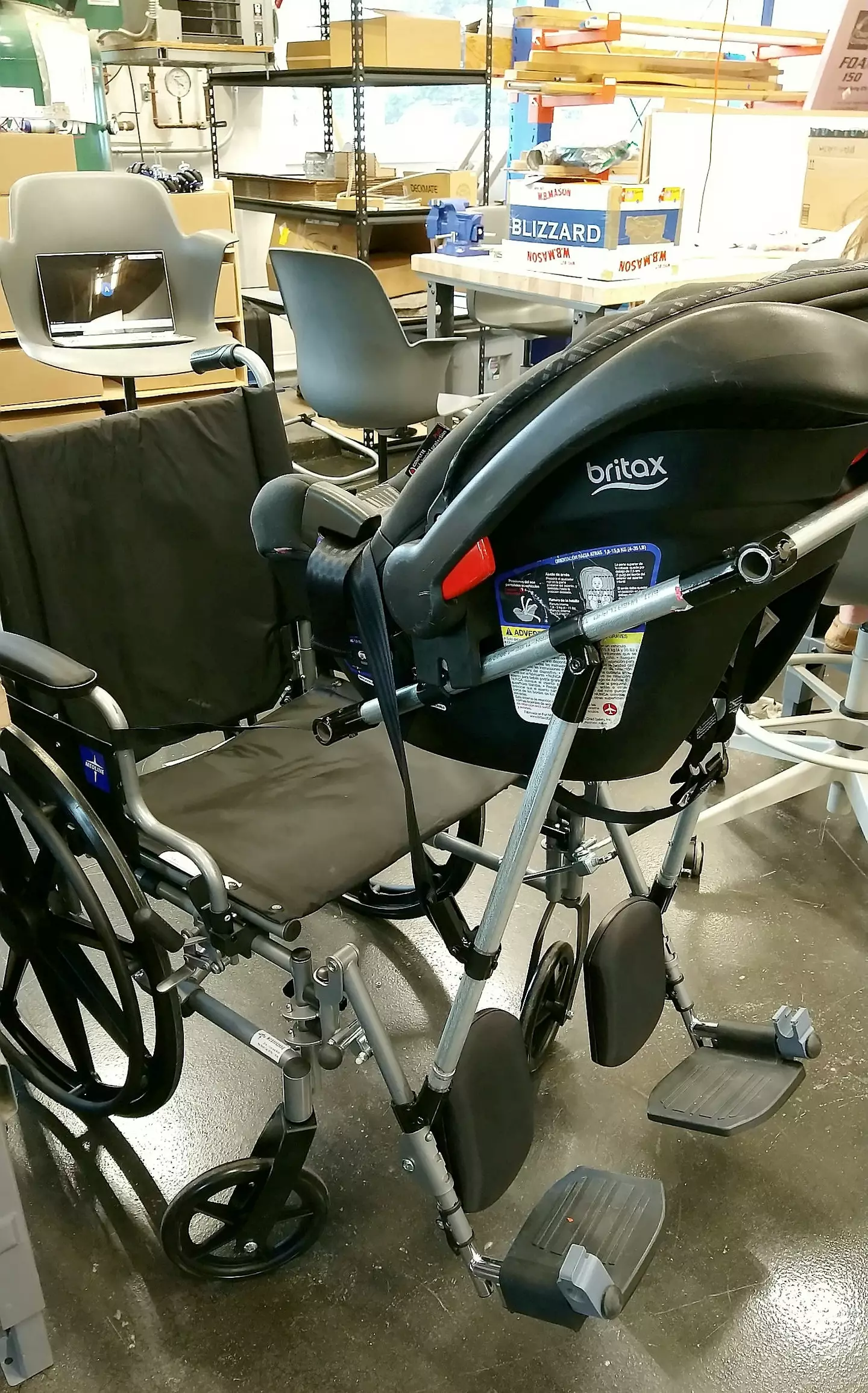 The stroller was designed by a bunch of school kids (
