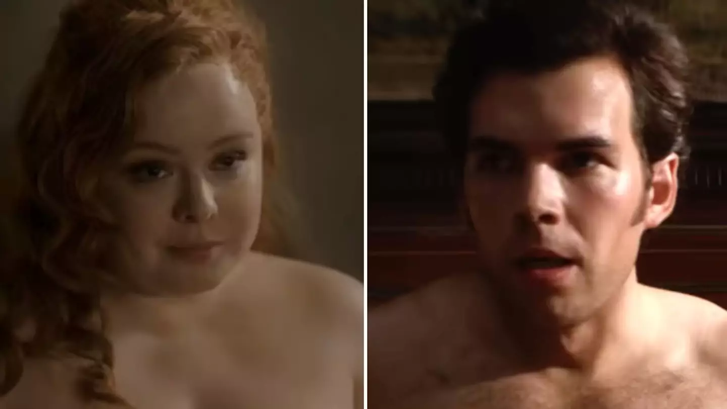 Bridgerton stars Nicola Coughlan and Luke Newton reveal they broke chair during steamy sex scene
