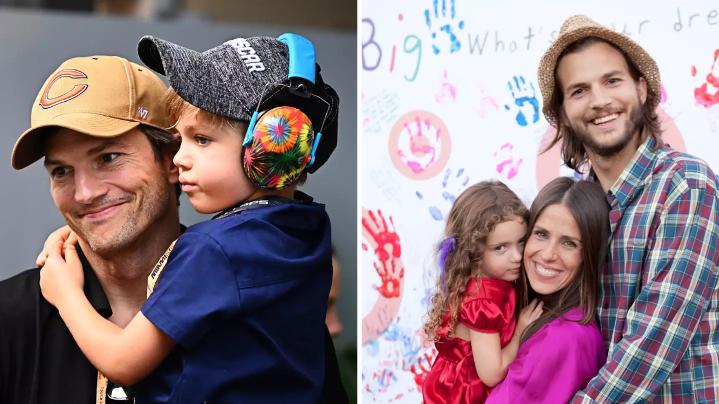 Ashton Kutcher reveals sad reason he treats his son and daughter differently