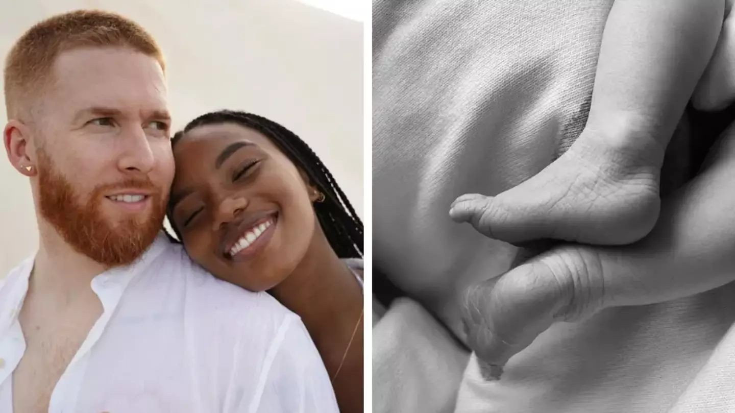 Love Island's Chyna Mills and Strictly's Neil Jones welcome baby girl