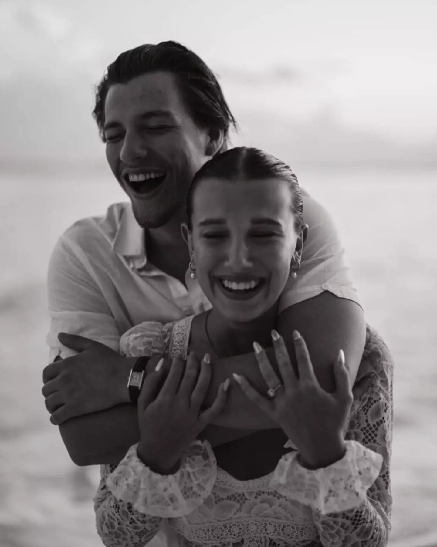Millie Bobby Brown is engaged to Jake Bongiovi.