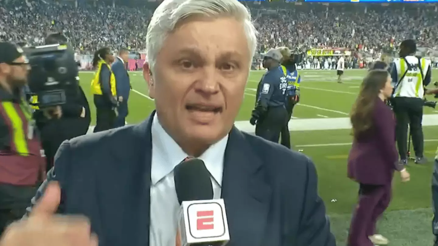 ESPN reporter breaks down in tears on live TV after Bad Bunny Super Bowl performance