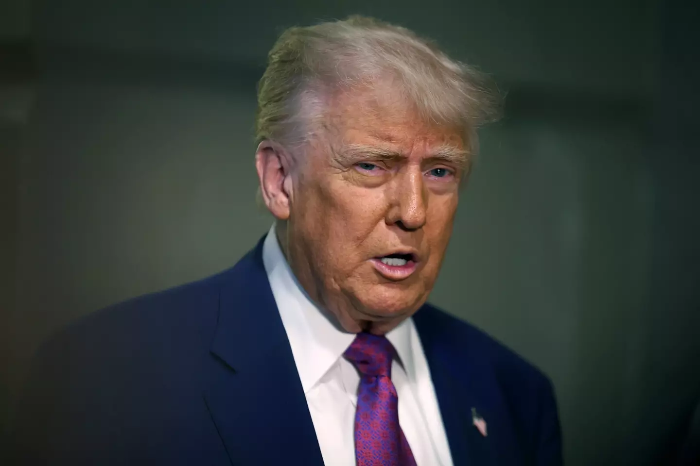 Donald Trump has worryingly said he's 'taken freedom of speech away' (Tasos Katopodis/Getty Images)