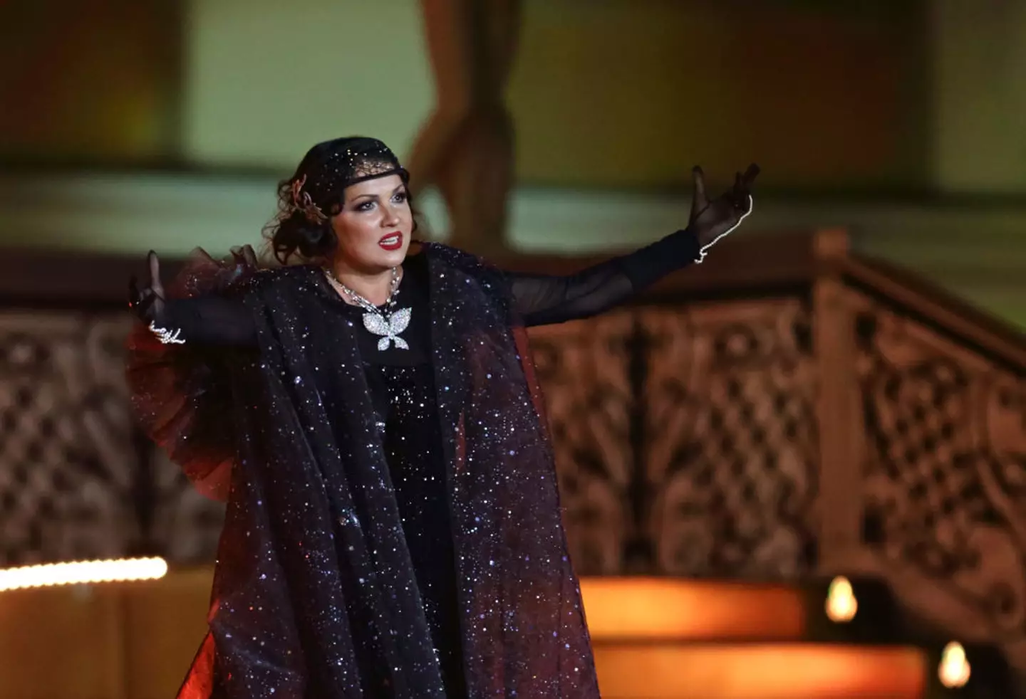 Anna Netrebko is set to perform in the Royal Ballet and Opera's production of Tosca next month (Heinz-Peter Bader / Stringer / Getty Images)