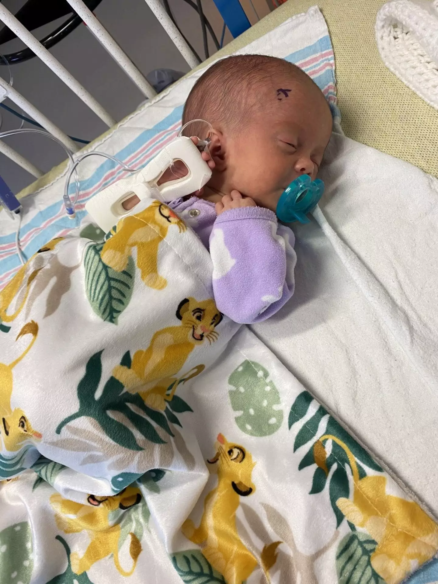 Baby Kensley was born via an emergency C-section on May 23rd 2021.
