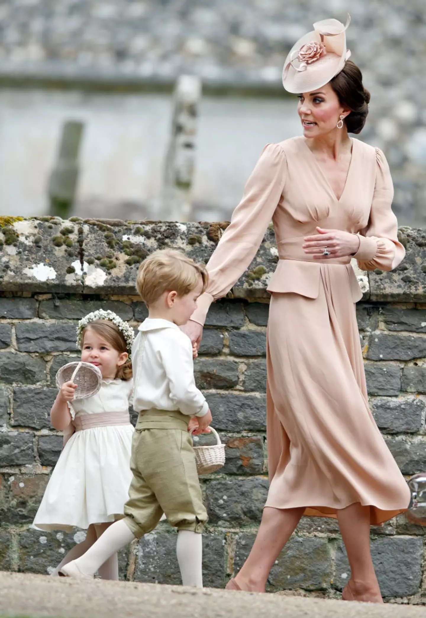 Prince George was pictured shedding tears (Max Mumby/Indigo/Getty Images)