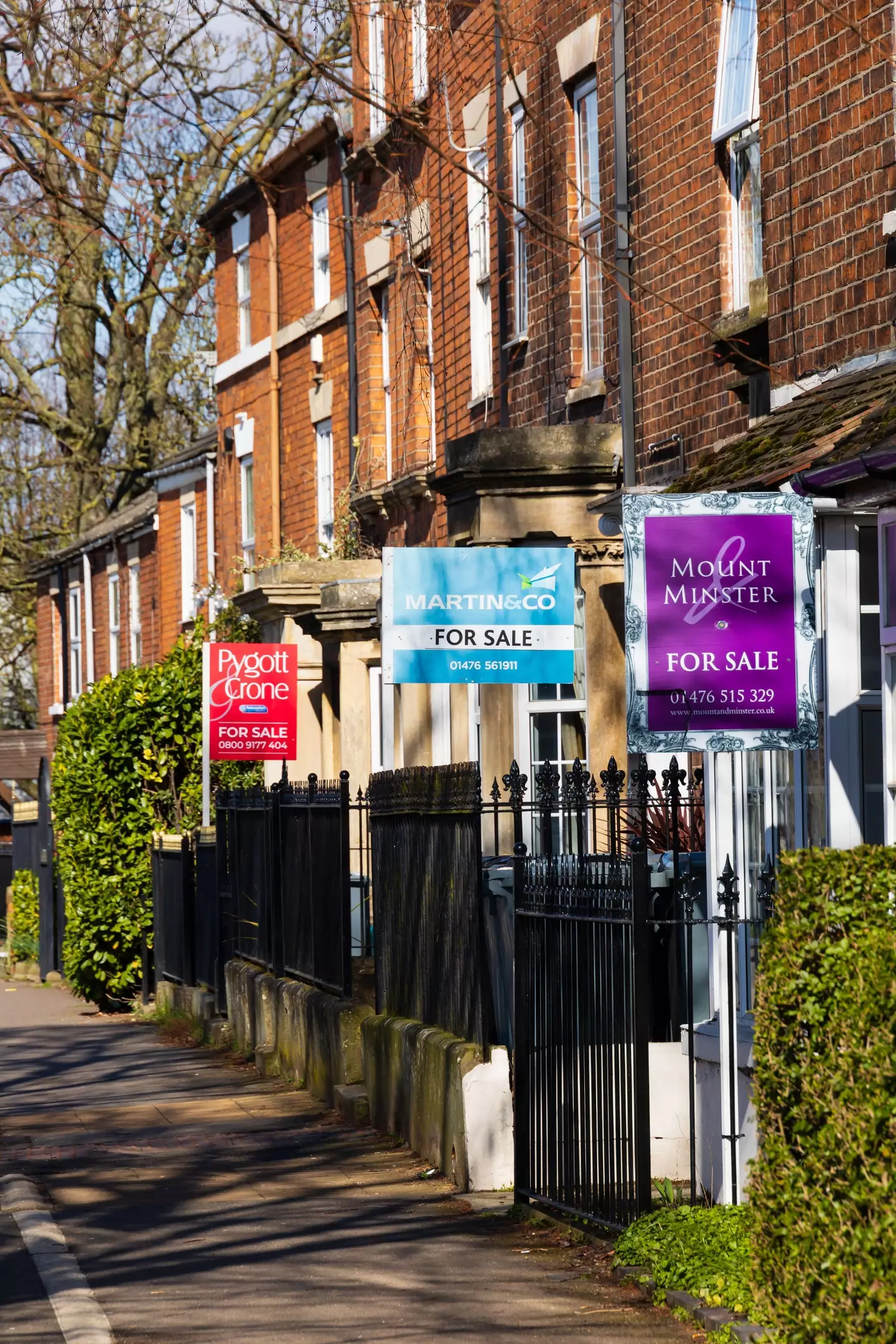 The average house price stands at over £260,000 (