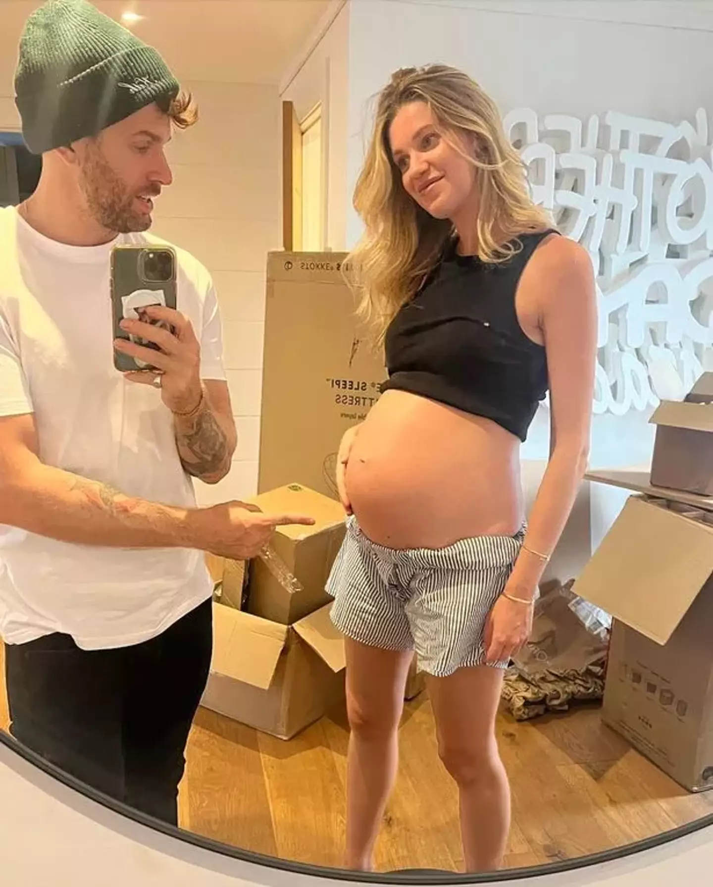 The celebrity couple have shared plenty of pregnancy updates with fans.