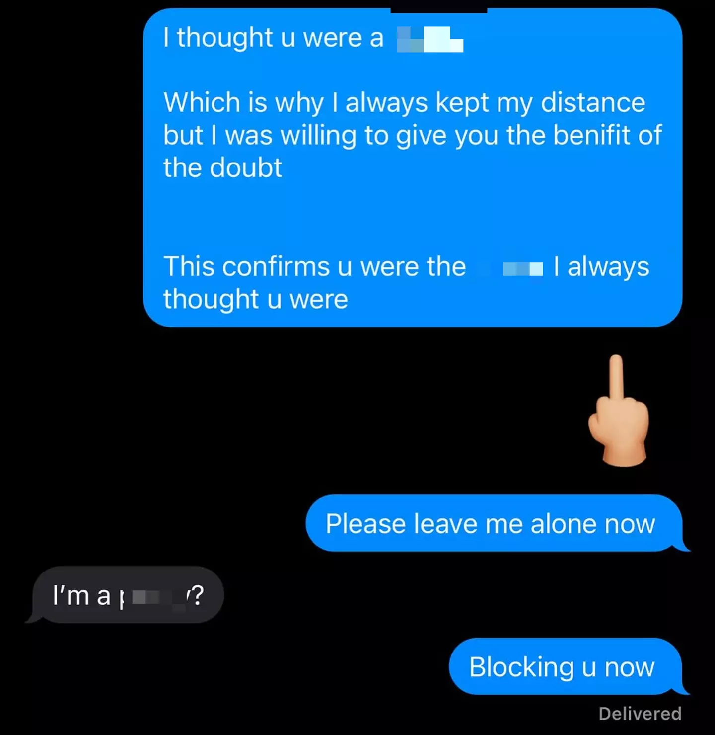 Whoever they are, Justin called them a 'p*ssy' (Instagram/@justinbieber)