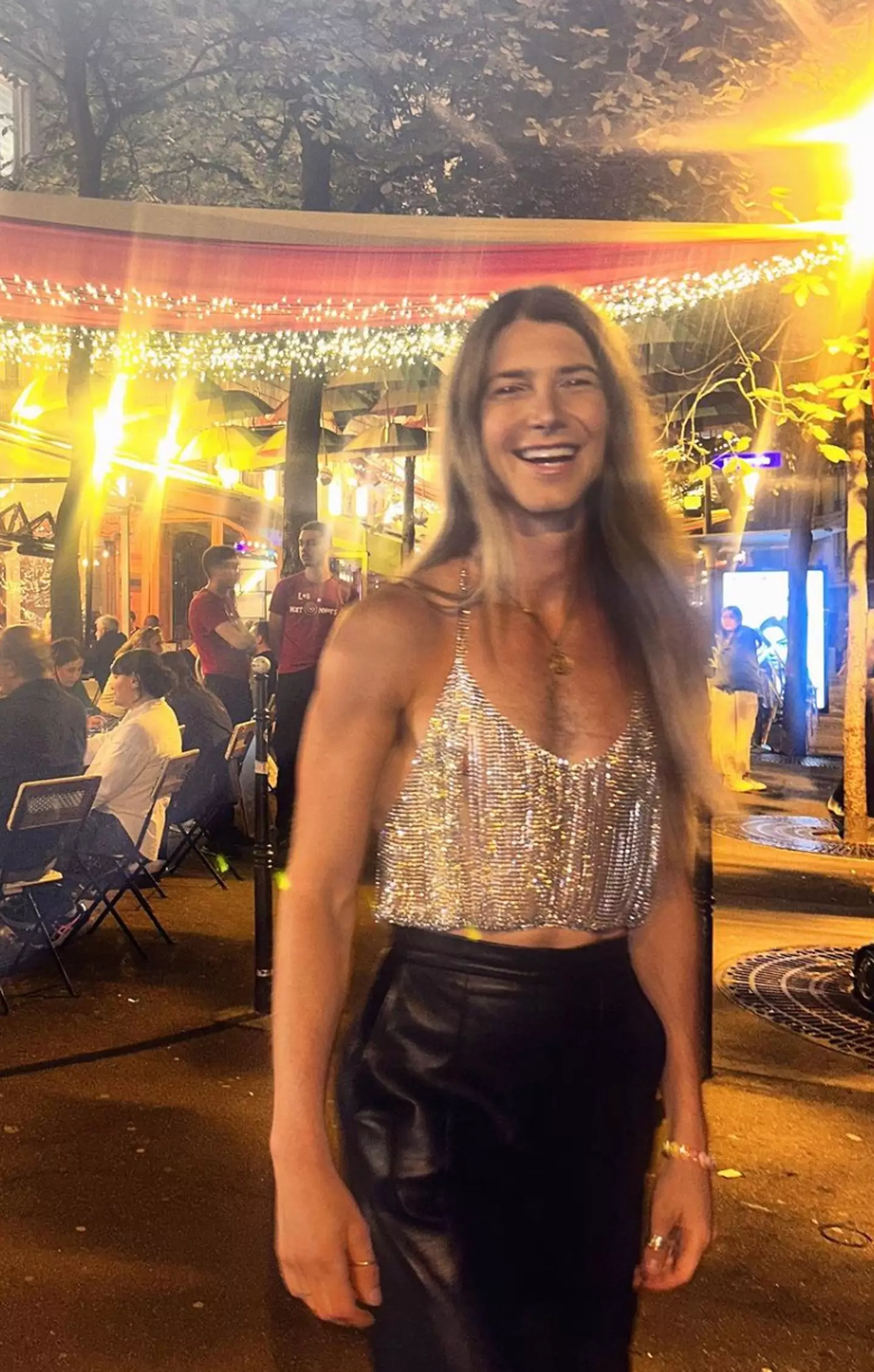 Christian is known by fans for his clothing style which challenges gender stereotypes and norms.