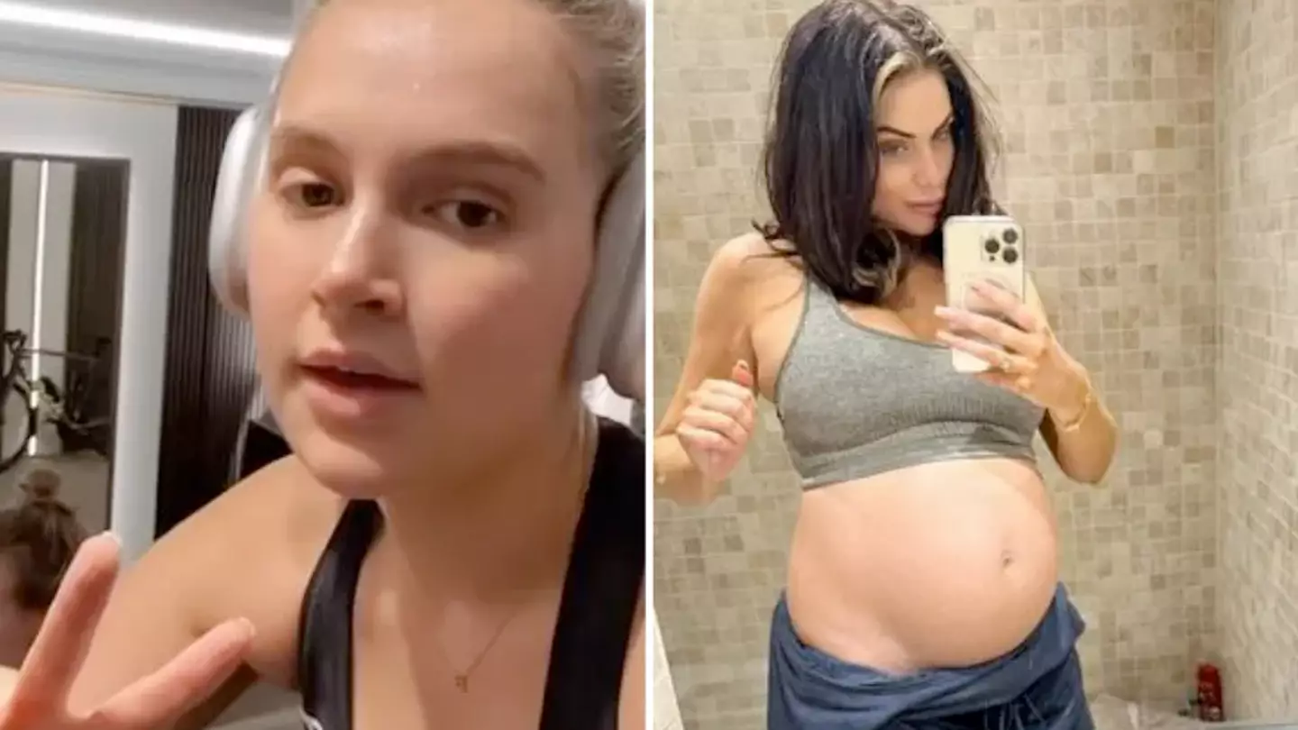 Amy Childs defends Molly-Mae as she’s ‘mum-shamed’ for going to the gym