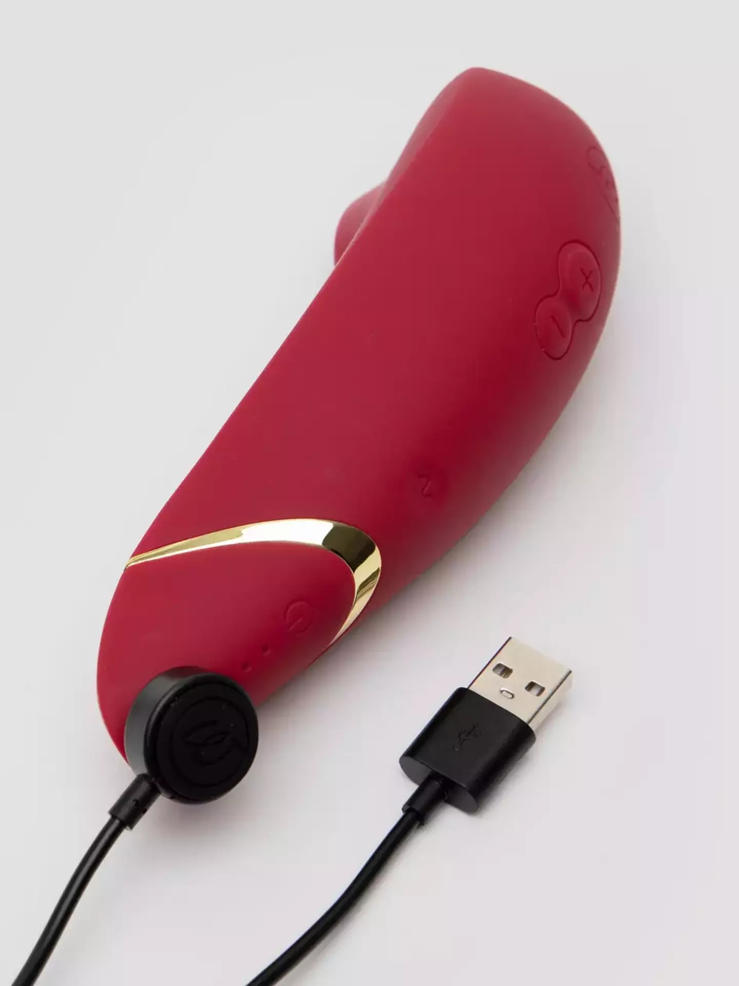 The device is also USB rechargeable.