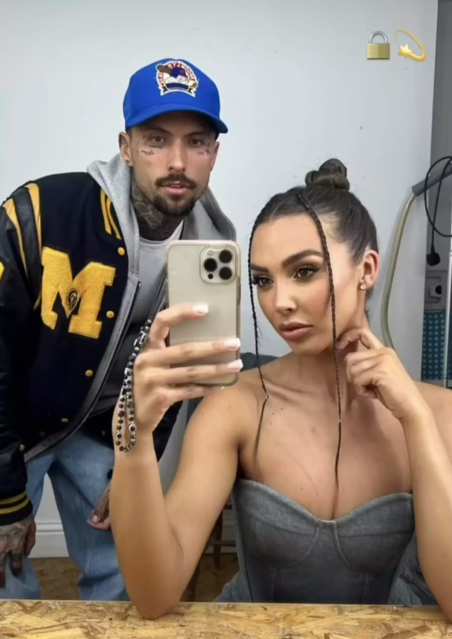 Brad and his rumoured new girlfriend Hollie.