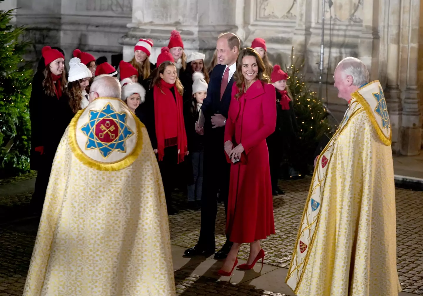 The Duke and Duchess of Cambridge hosted the Together At Christmas community carol service. (