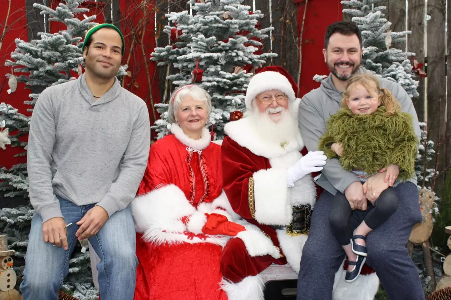 Mathew Bourdreaux and spouse Aurelian say they don't want to 'gaslight' their daughter.