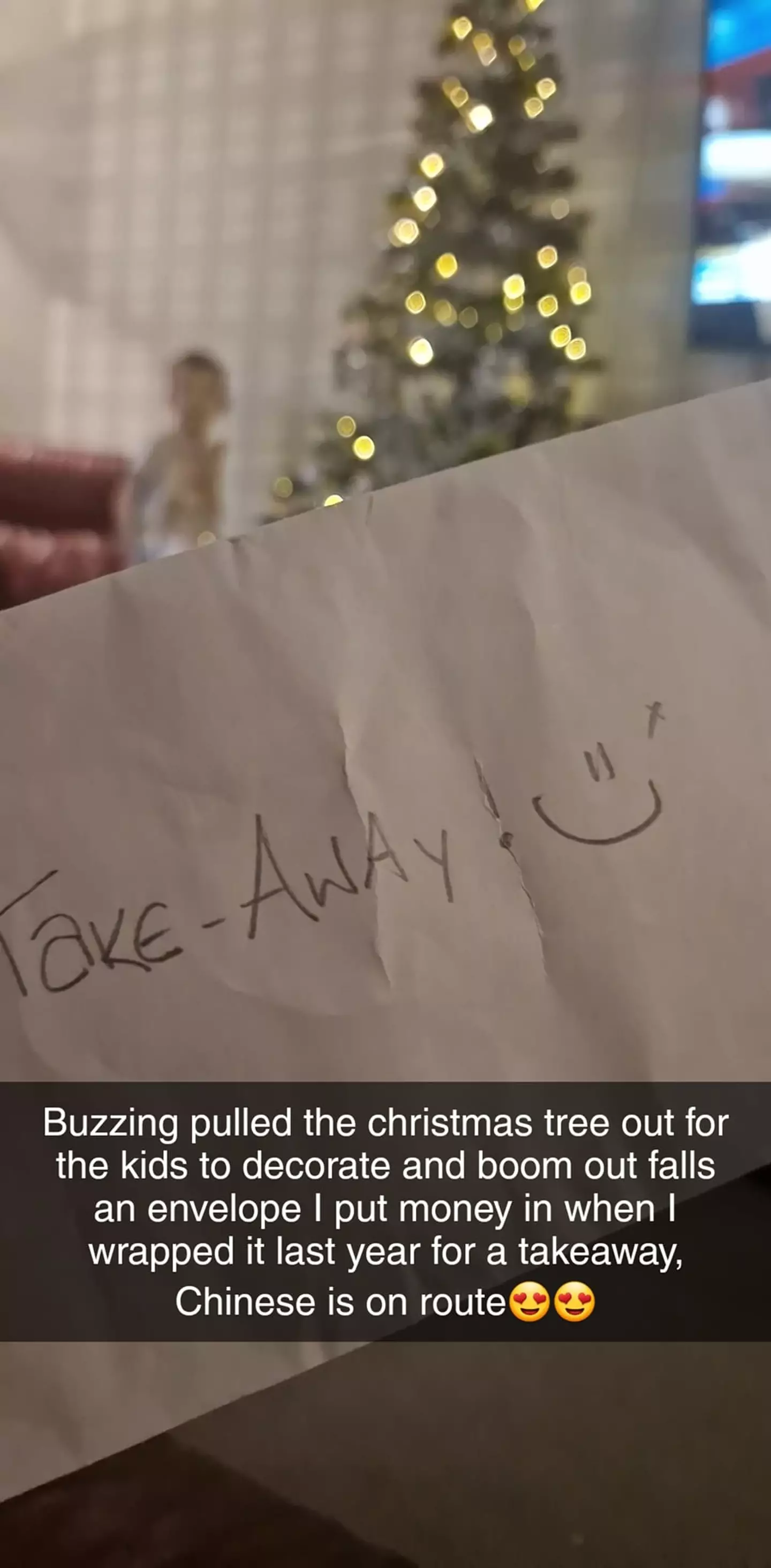 People were touched by the mum’s heartwarming Christmas tradition.