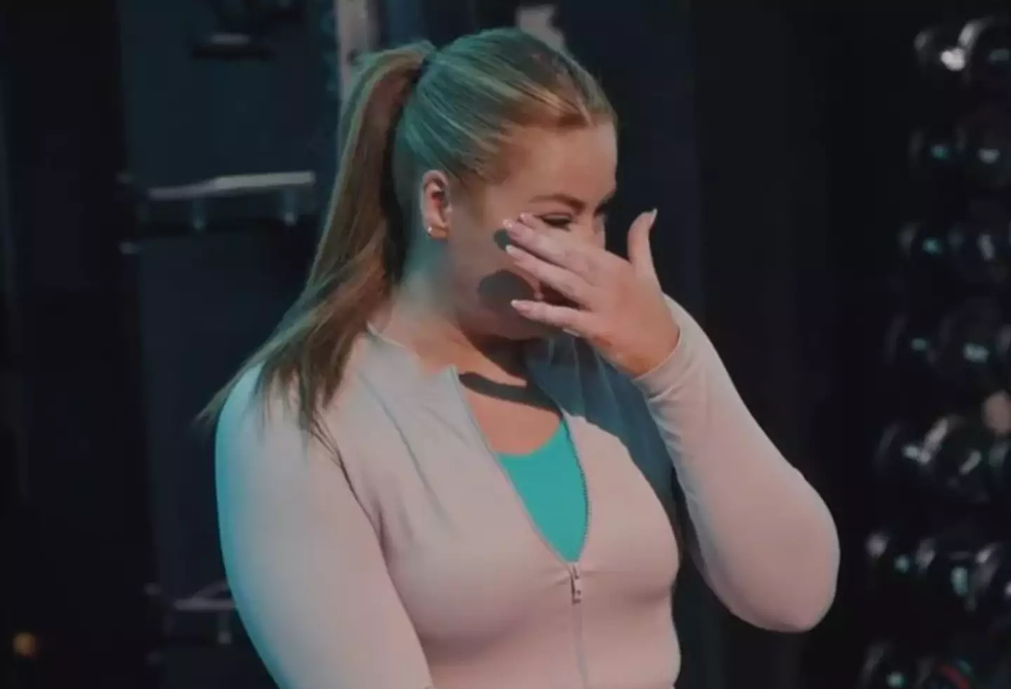 Polly was left upset when she found out they'd been lingerie shopping (Channel 4)