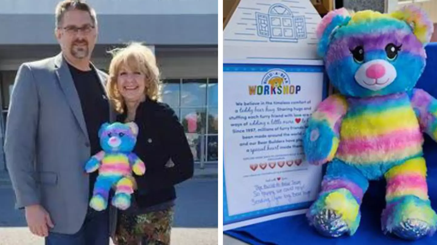 Little girl given new teddy bear with late mum's heartbeat after accidentally donating it