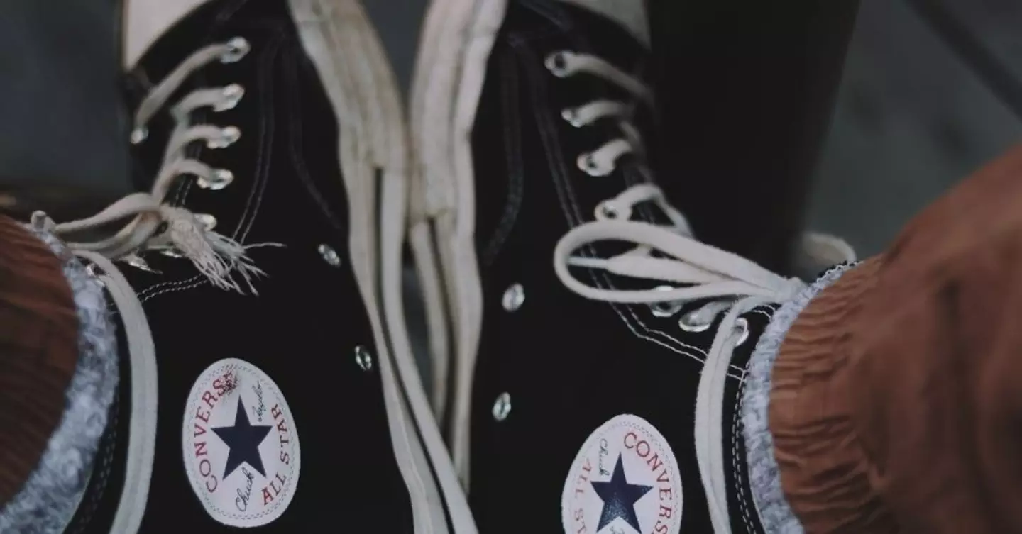 These little holes at the bottom of Converse shoes actually have a purpose.(
