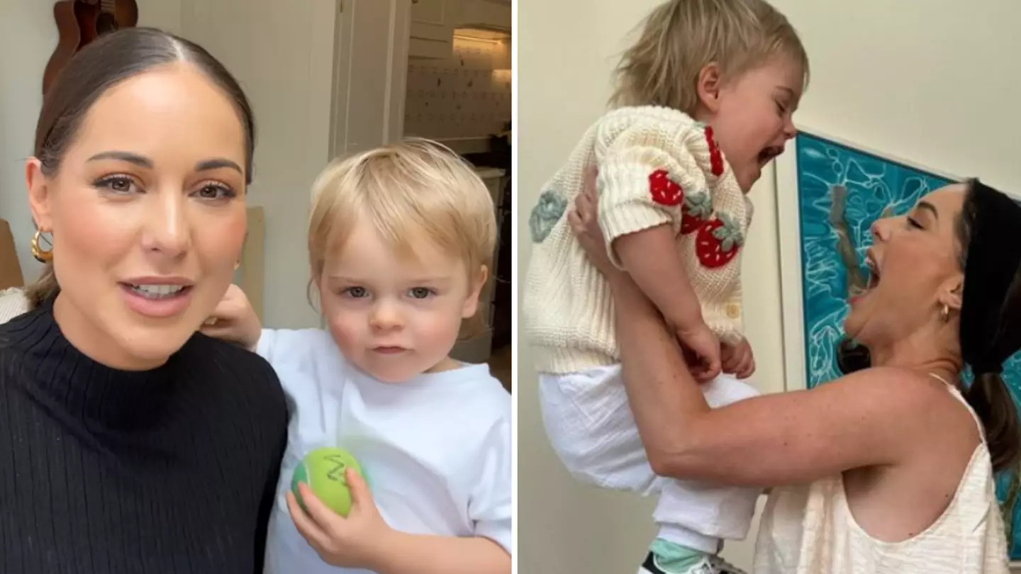 Made in Chelsea’s Louise Thompson sweetly shares how son Leo, 2, is fascinated by her stoma bag