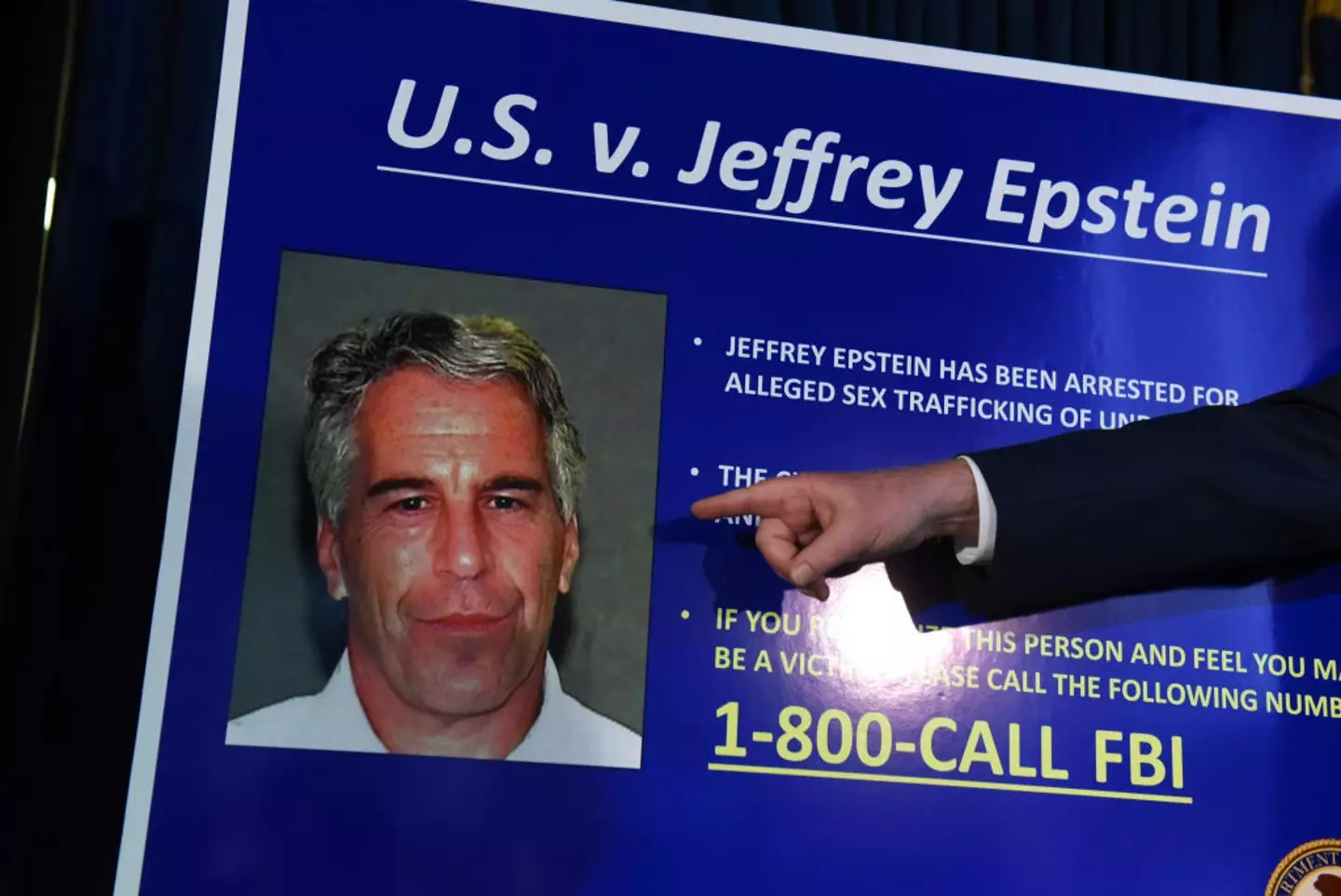 The FBI have released a major update on the Jeffrey Epstein case (Stephanie Keith / Stringer / Getty Images)