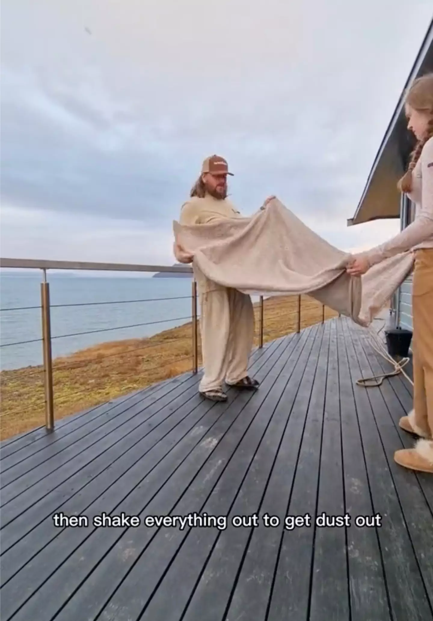 Who wouldn't want to do laundry in this setting?