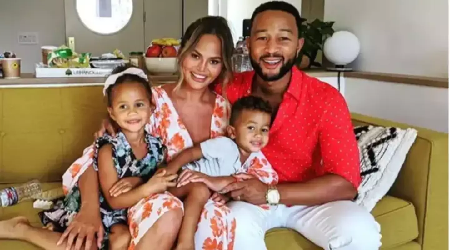 Chrissy shares Luna and Miles with husband John Legend (