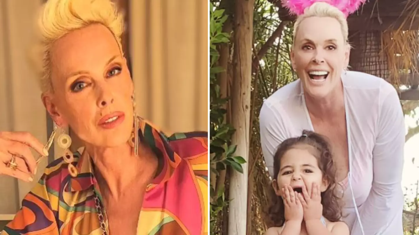 Brigitte Nielsen, 60, hits back at trolls who slammed her for raising five-year-old child