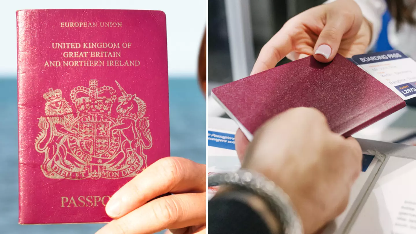 Anyone who owns a red passport could be ‘at risk’ of being turned away at airport