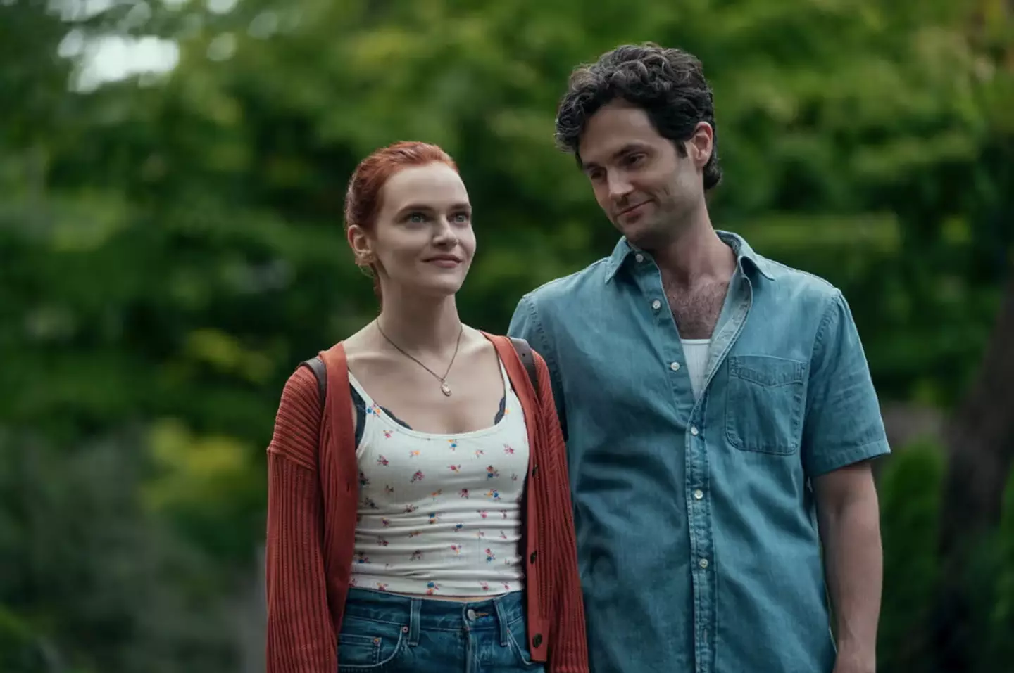 Bronte and Joe in the final season of You (Netflix)