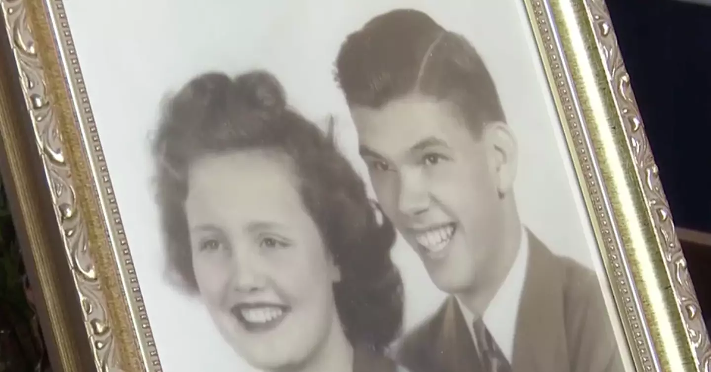 The loved-up couple eloped as teenagers back in 1944.