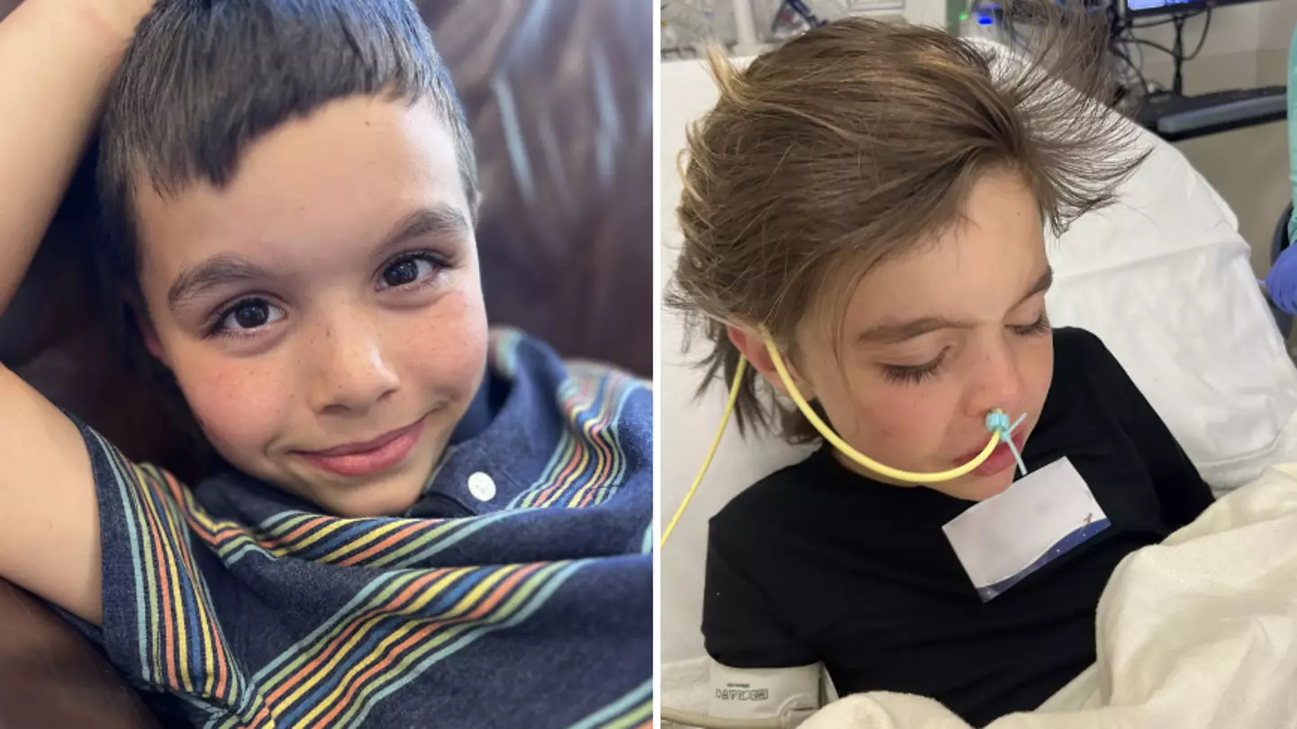 Boy, 7, undergoes life-saving surgery after swallowing button battery he picked up in the park