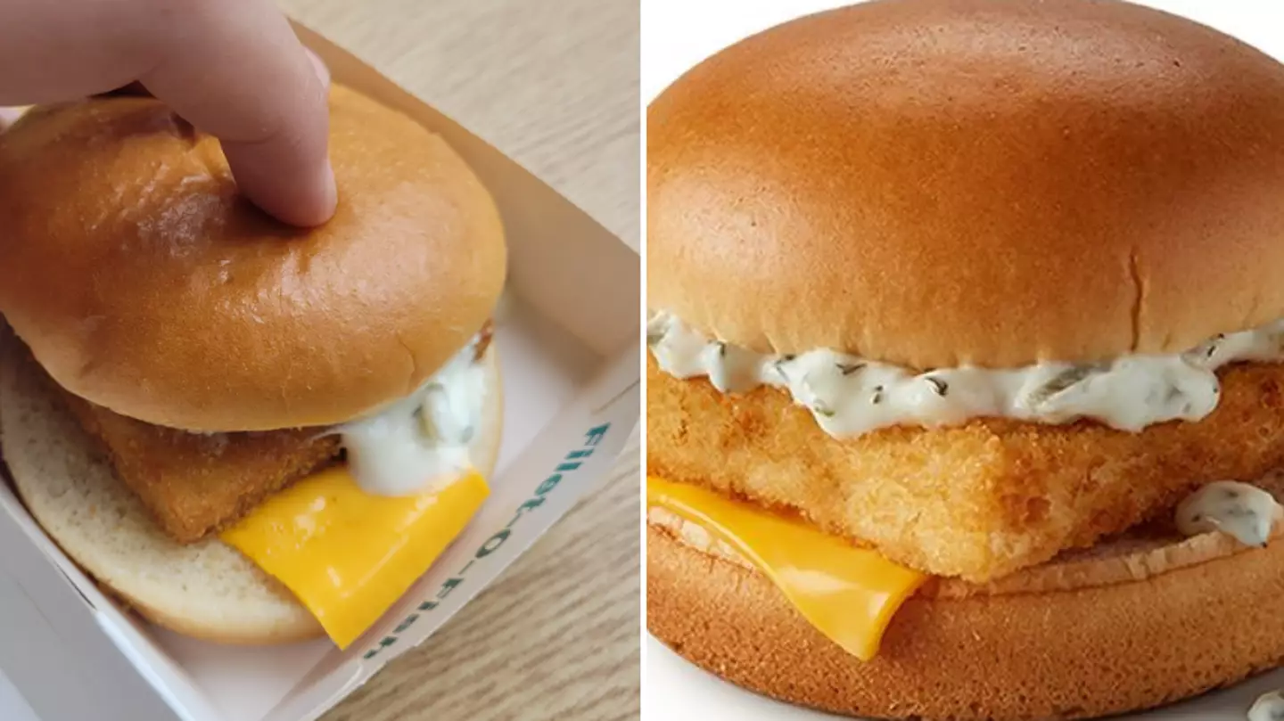 McDonald's finally reveals why Filet-O-Fish only has half a cheese slice