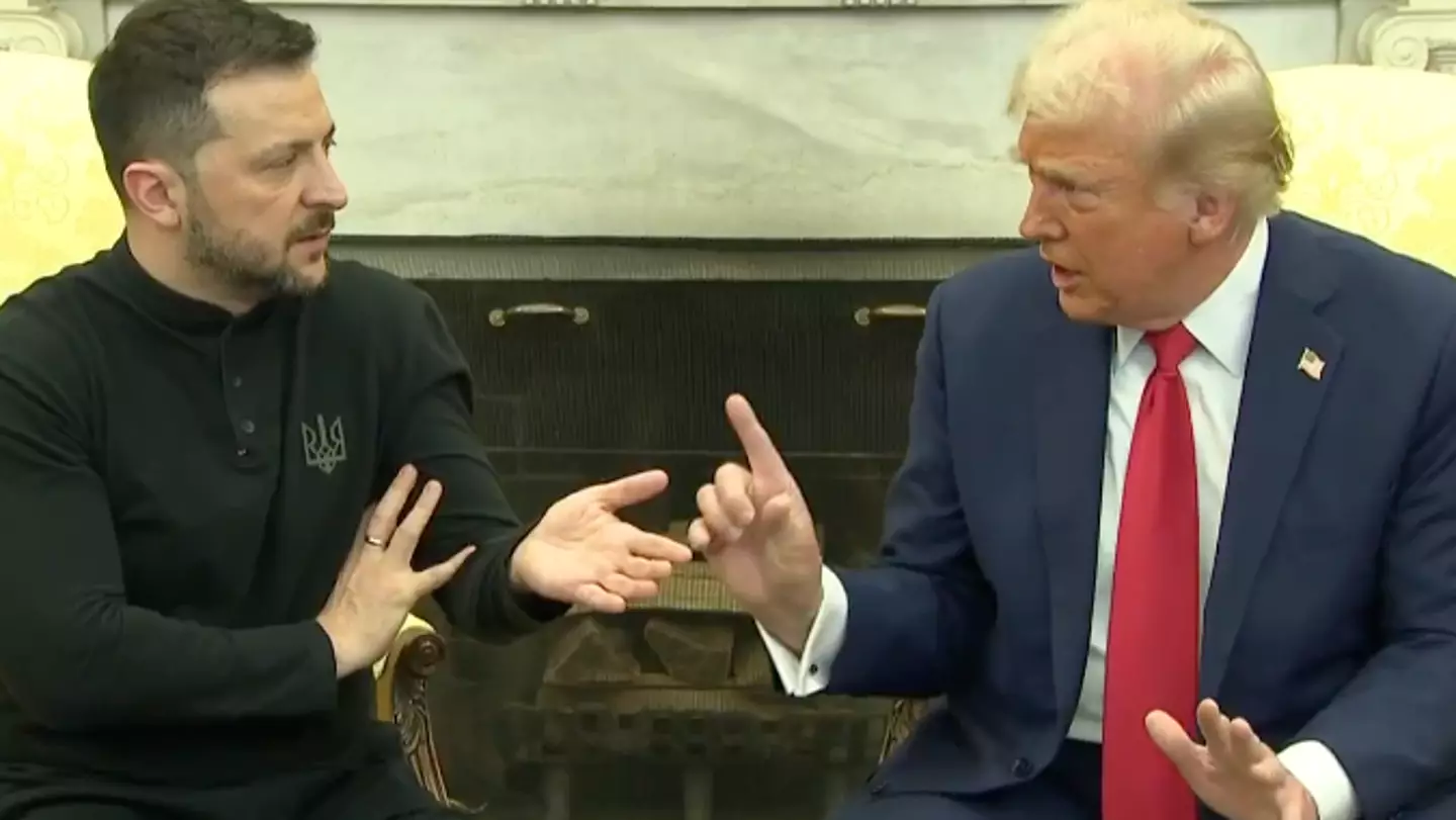 Donald Trump and Ukraine’s president get into heated row as he issues eerie WW3 warning