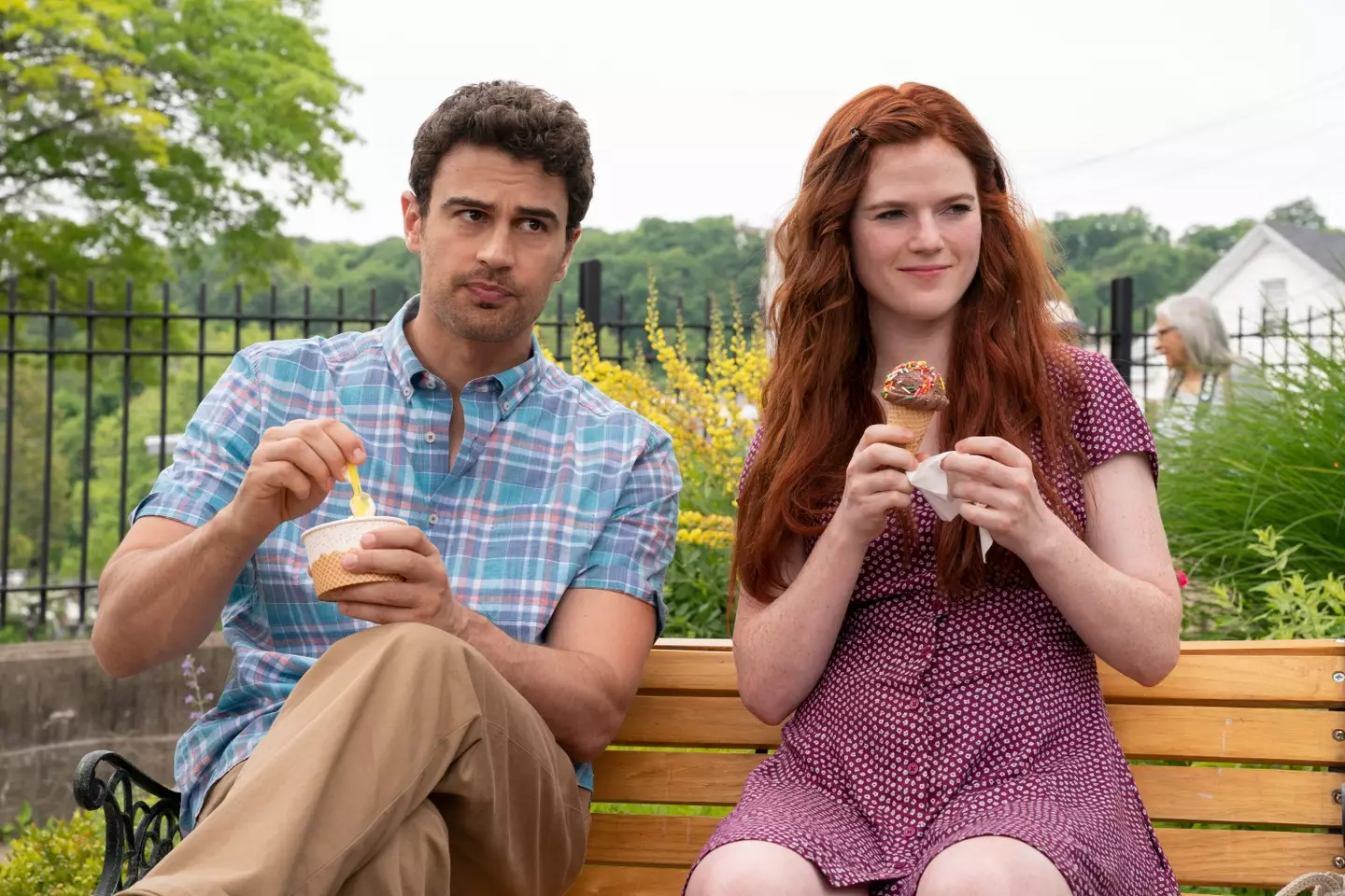 Rose Leslie stars as Clare Abshire. (