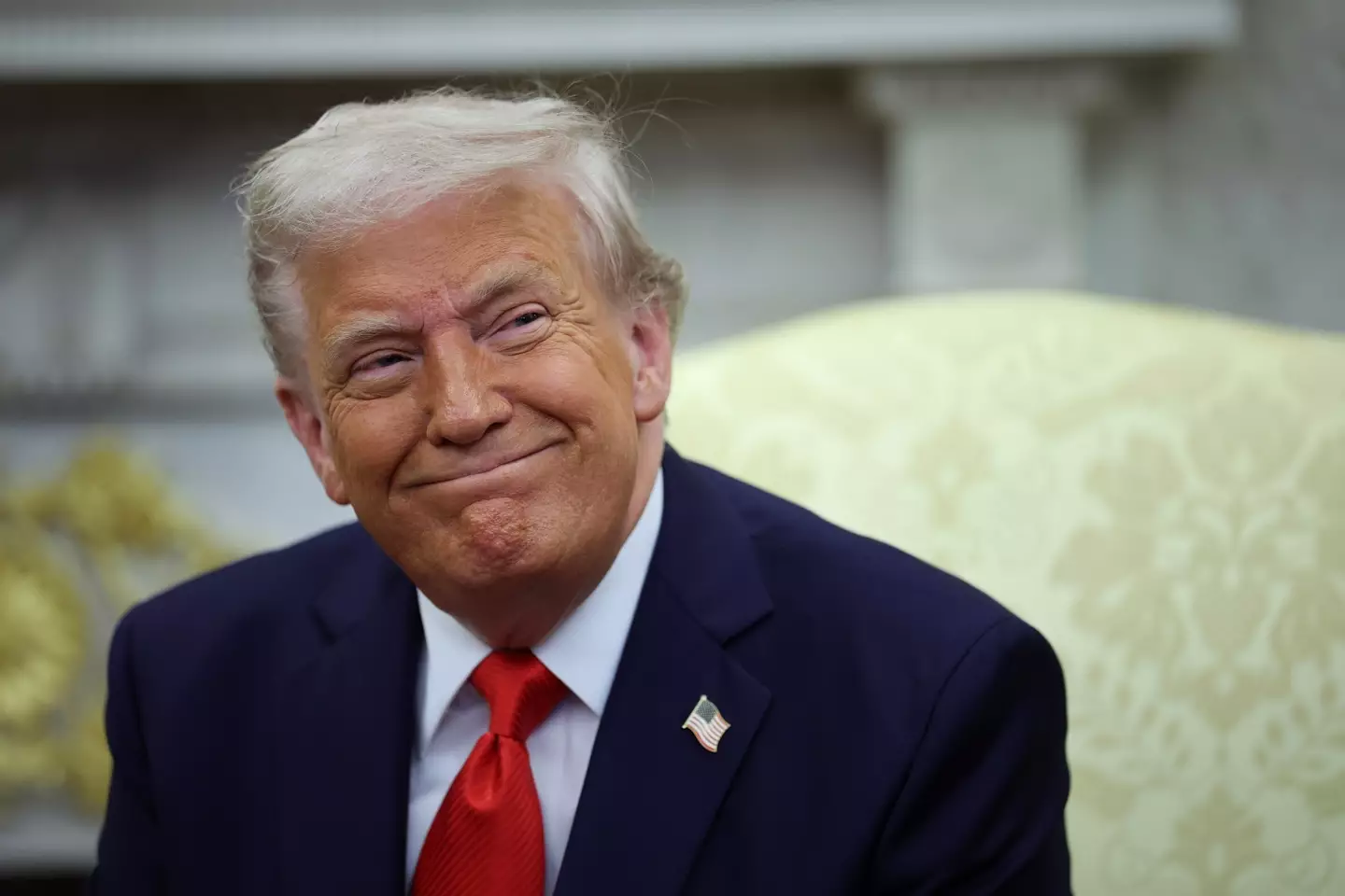 Trump has since issued a response (Win McNamee/Getty Images)