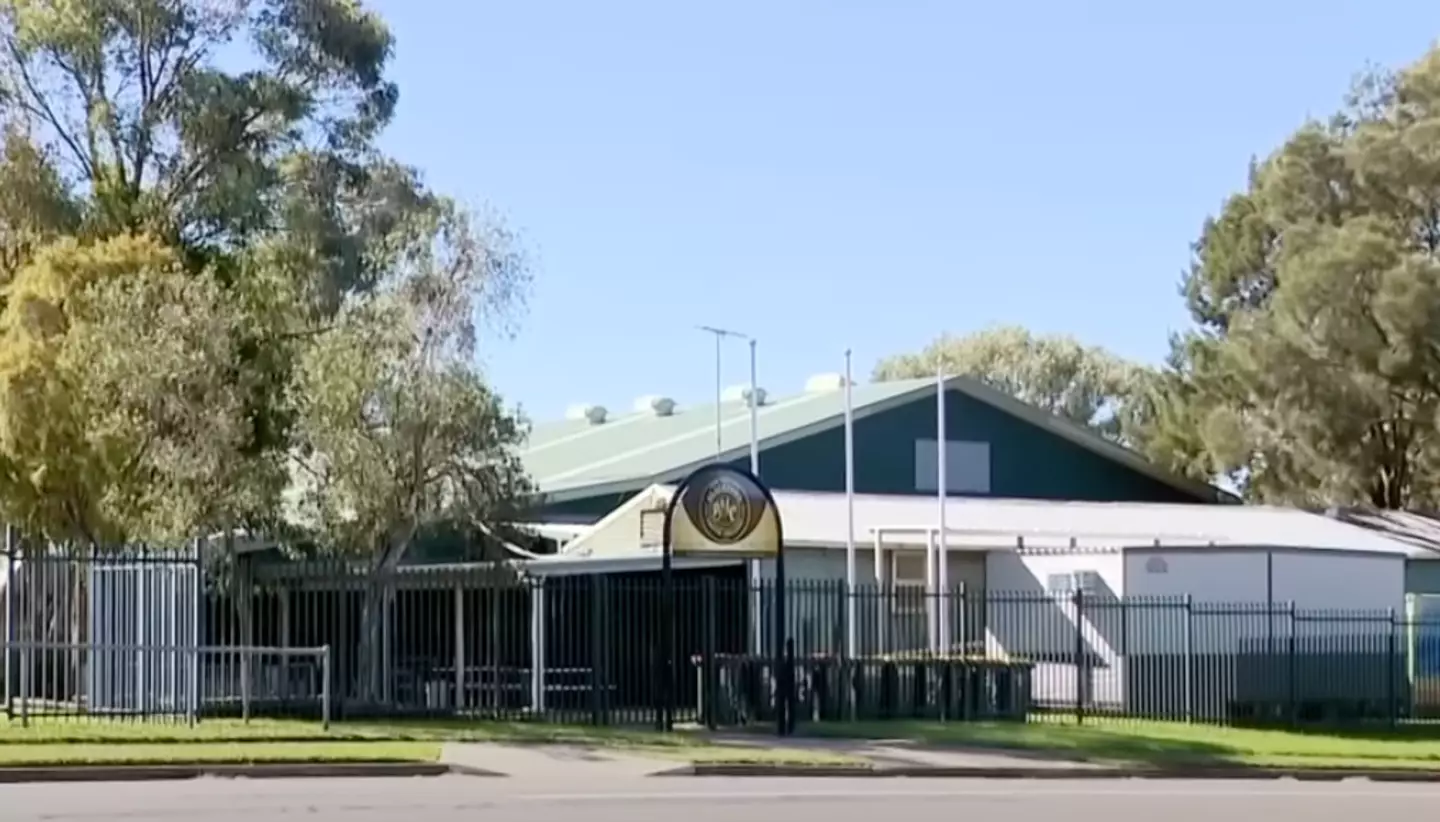 The incident unfolded at Blacktown Youth College.