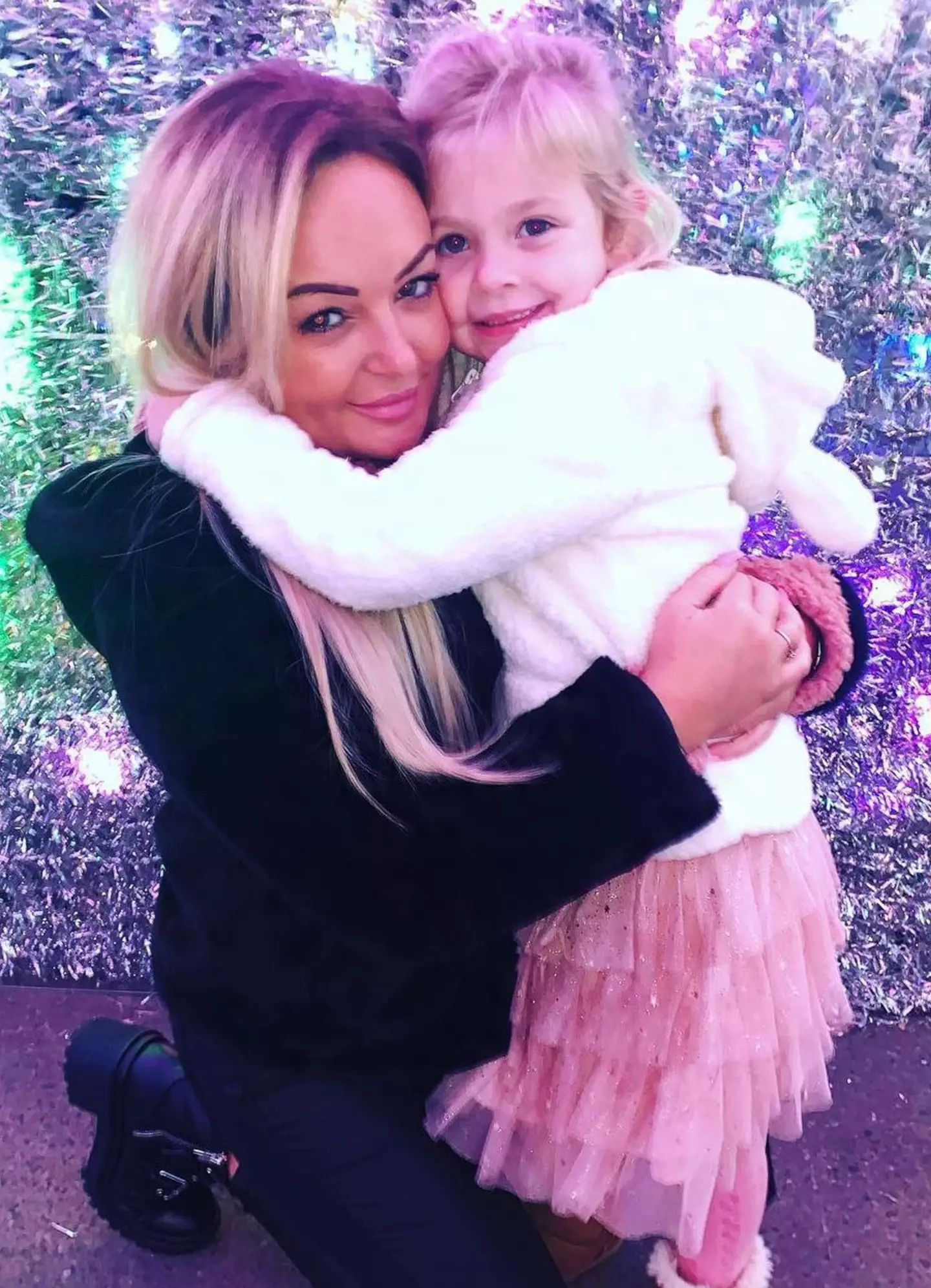 A woman has welcomed a miracle baby despite being diagnosed with endometriosis and undergoing early menopause.