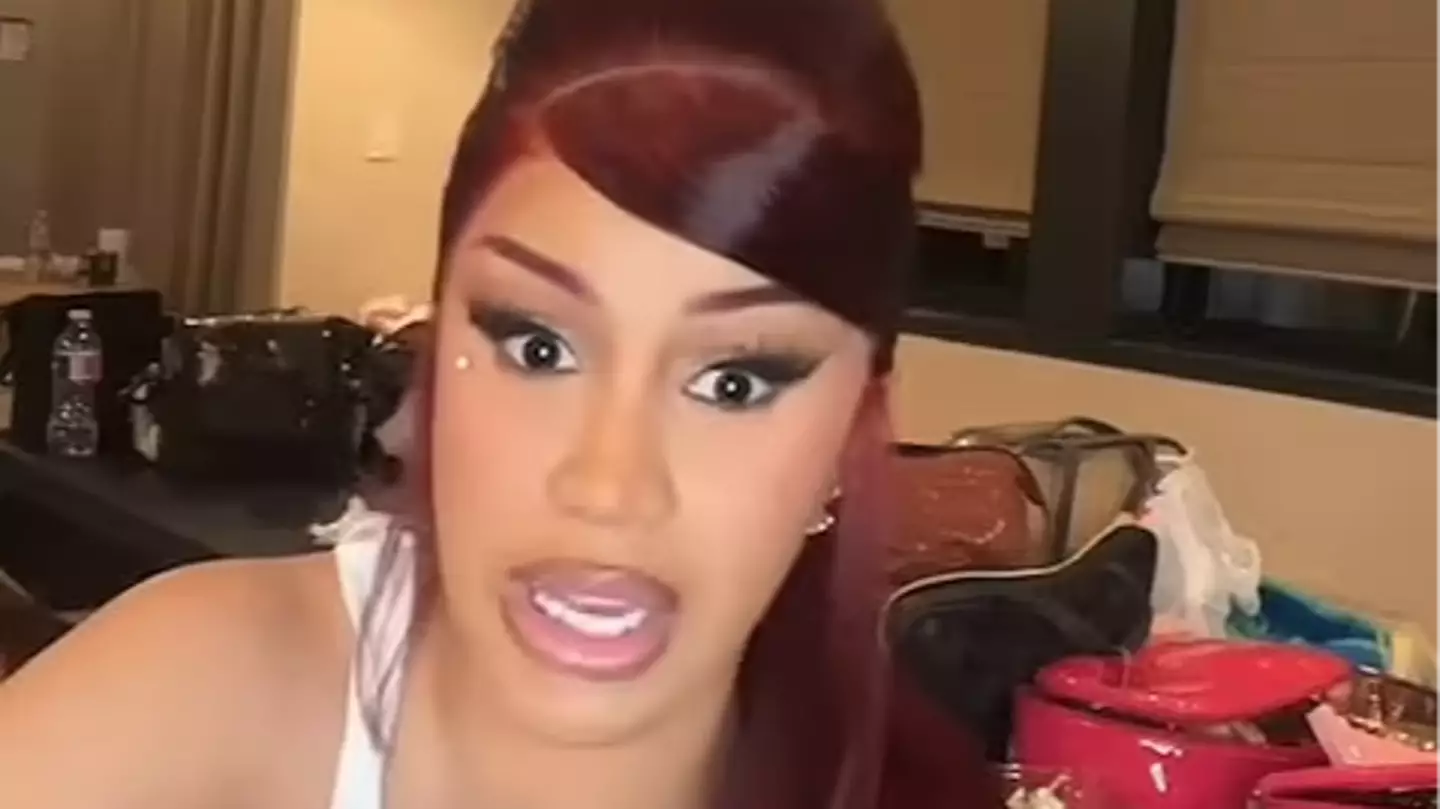 ‘F***ing mad’ Cardi B blames Donald Trump for ruining her $3,000 shoes at Super Bowl before making huge demand