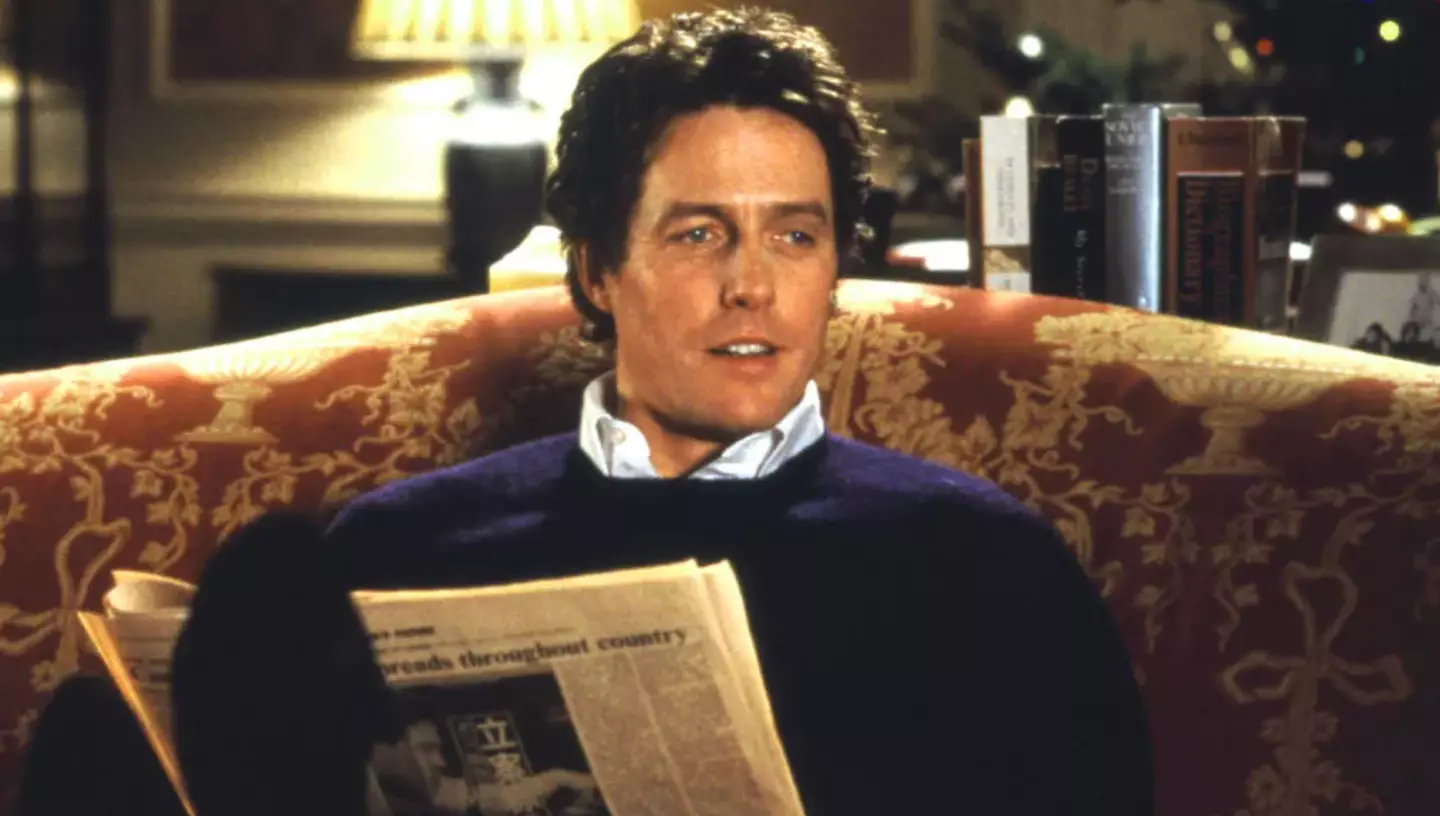 Hugh Grant stars as the Prime Minister in the hit 2003 Crimbo rom-com (Paramount)
