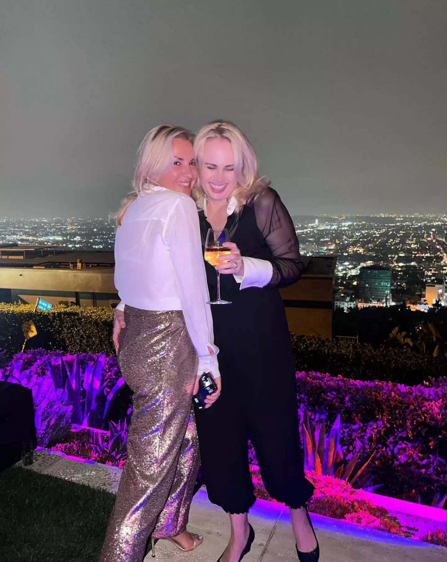 Rebel Wilson and her girlfriend Ramona Agruma.