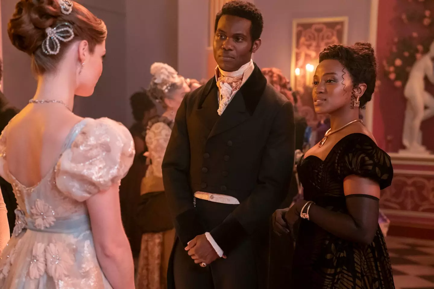 Julia took the opportunity to thank her readers and fans for their feedback. (Netflix)