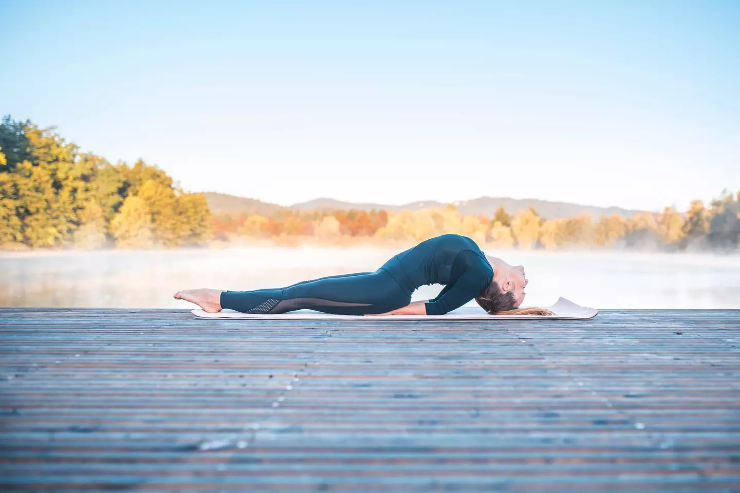 The third pose is fish pose, also known as matsyasana (Getty Stock Image)