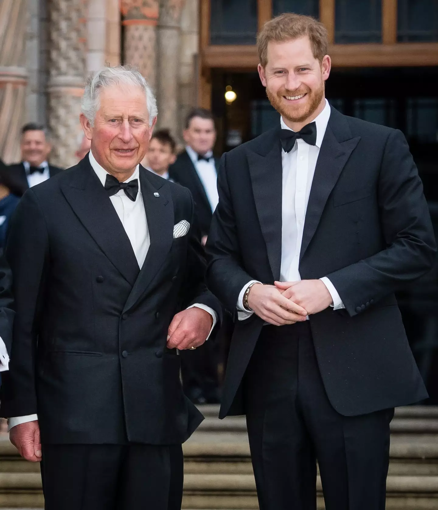 Harry and the King have seen a strained relationship since Harry left for the US (Samir Hussein/Samir Hussein/WireImage)