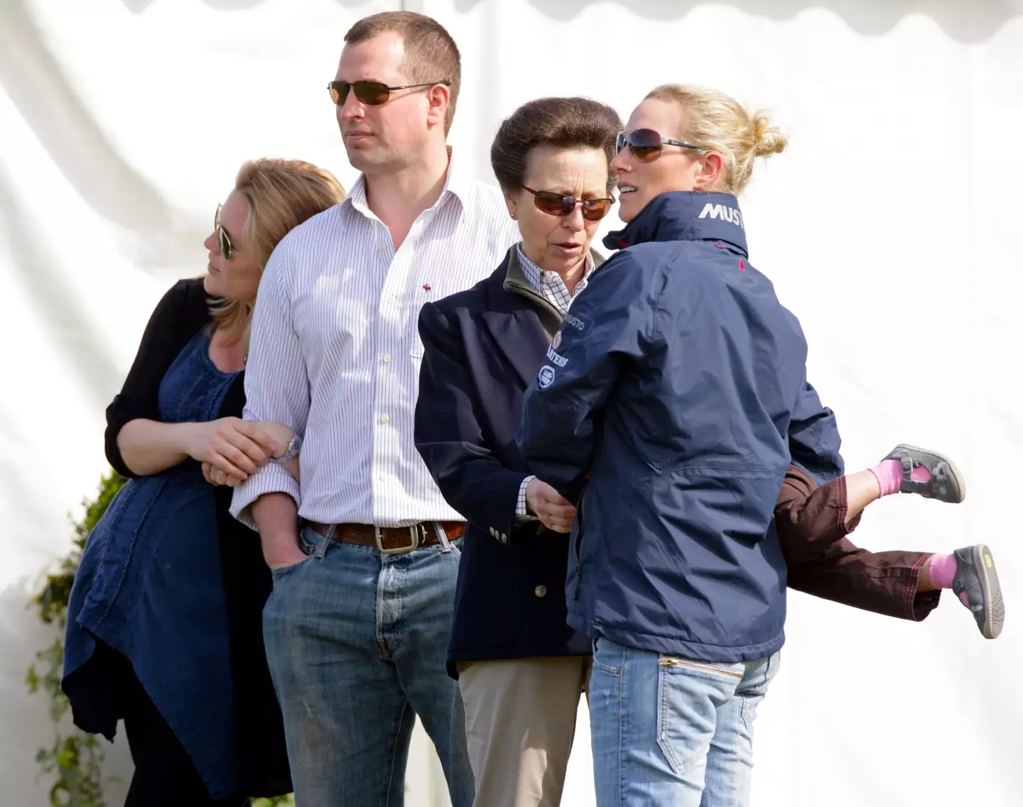 Princess Anne is mother to Peter Phillips and Zara Tindall (Indigo/Getty Images)