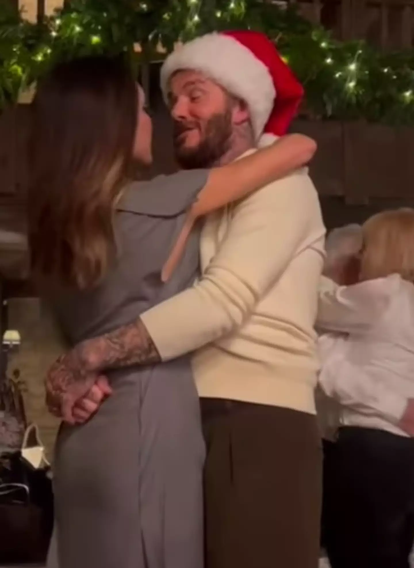 The Beckhams were seen dancing together to a song titled 'Guilty' (Instagram/@victoriabeckham)