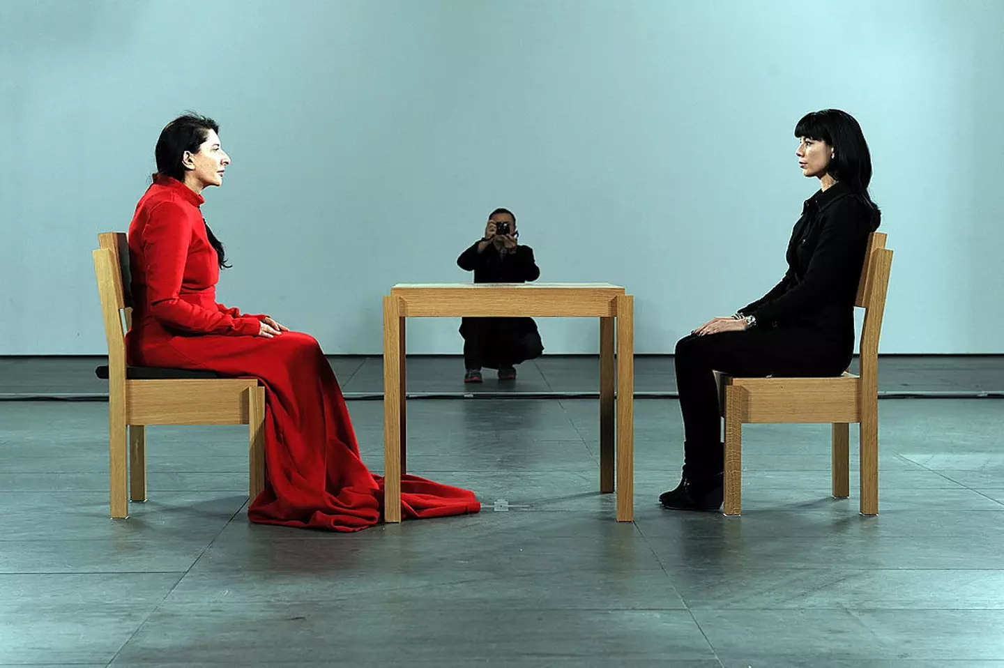 The artist said: "I am the object." (Andrew H. Walker/Getty Images)