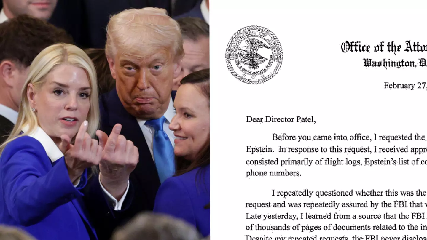 Leaked letter from Trump’s Attorney General confirms truth about Epstein files
